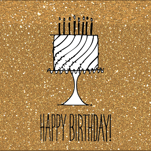 happy-birthday-cake-on-gold-glitter-stylish-hipster-cute-animated-gif