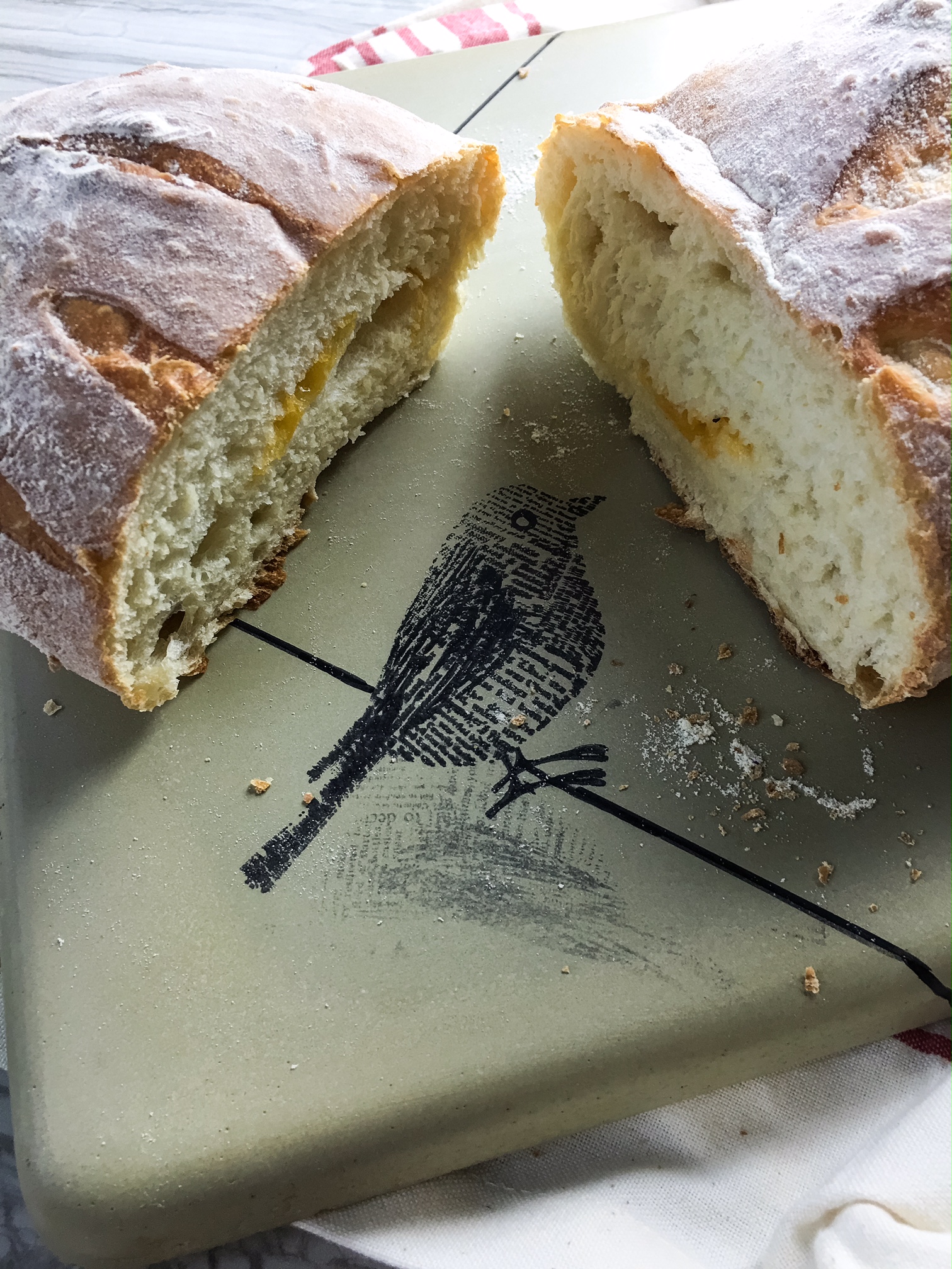 cheddar olive bread
