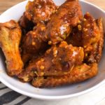 Permalink to: Baked Chicken Wings With A Garlic Buffalo Sauce baked chicken wings