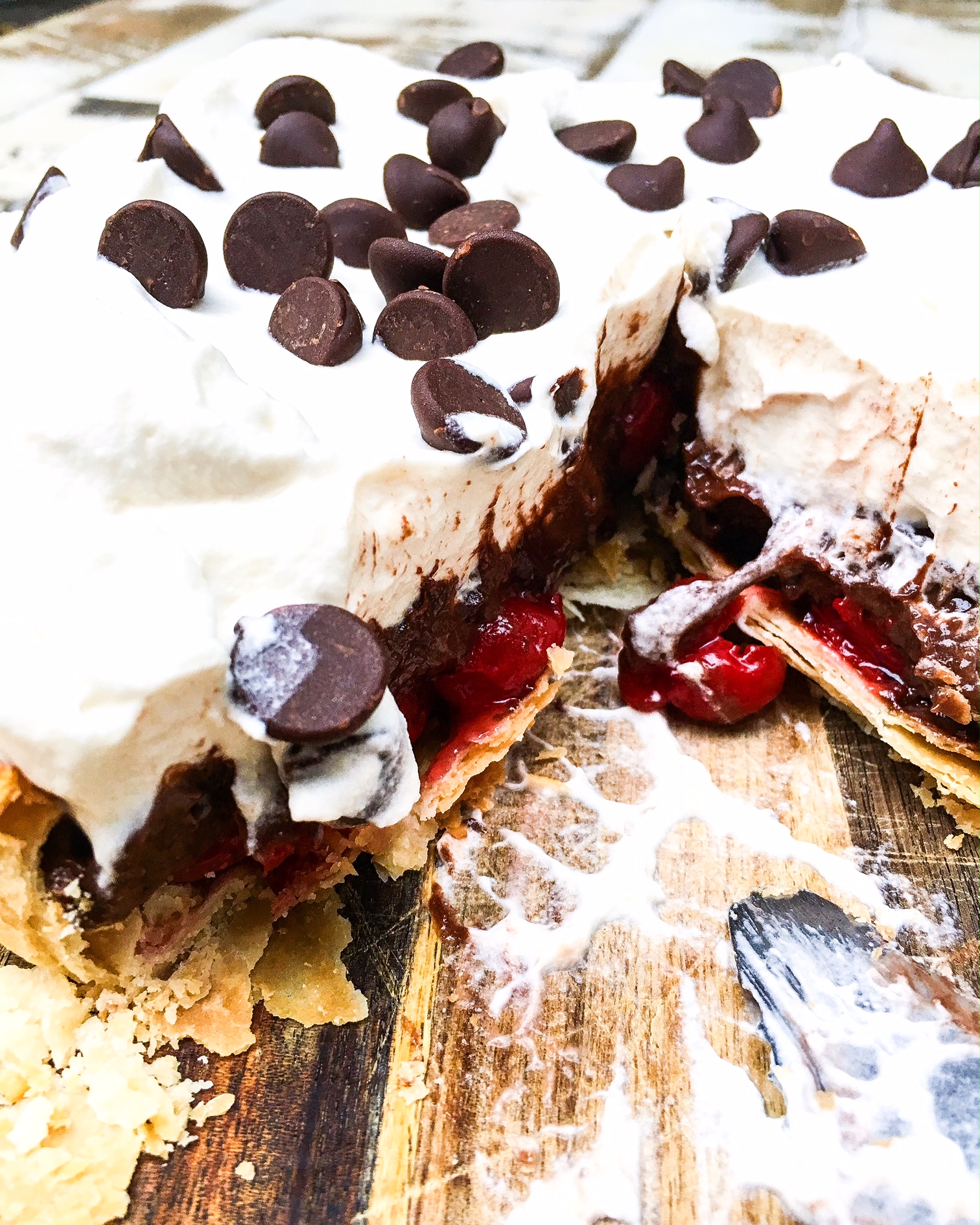 easy chocolate cherry pie