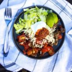 Permalink to: Low Carb Marinated Chicken Thigh Fajitas chicken thigh fajitas