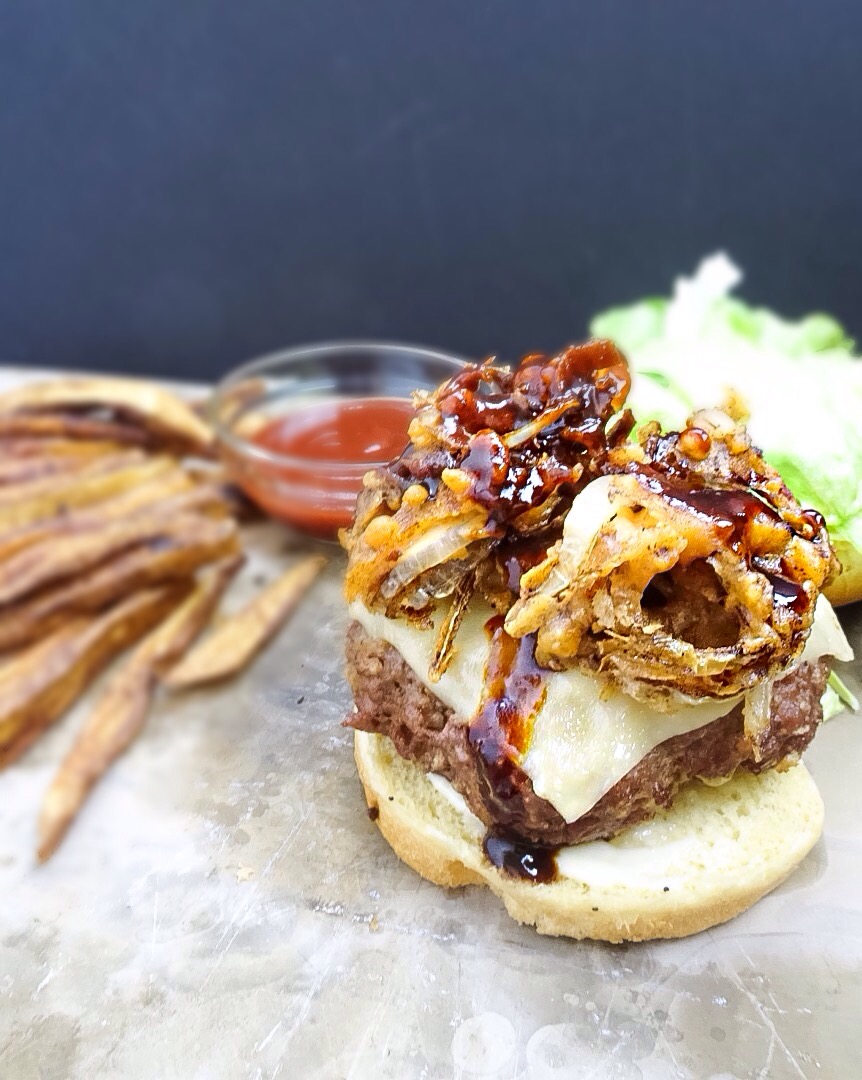 cheddar stuffed burgers