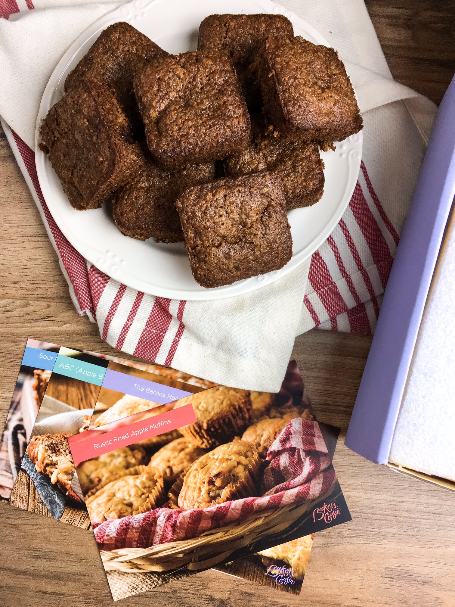 fried apple muffins