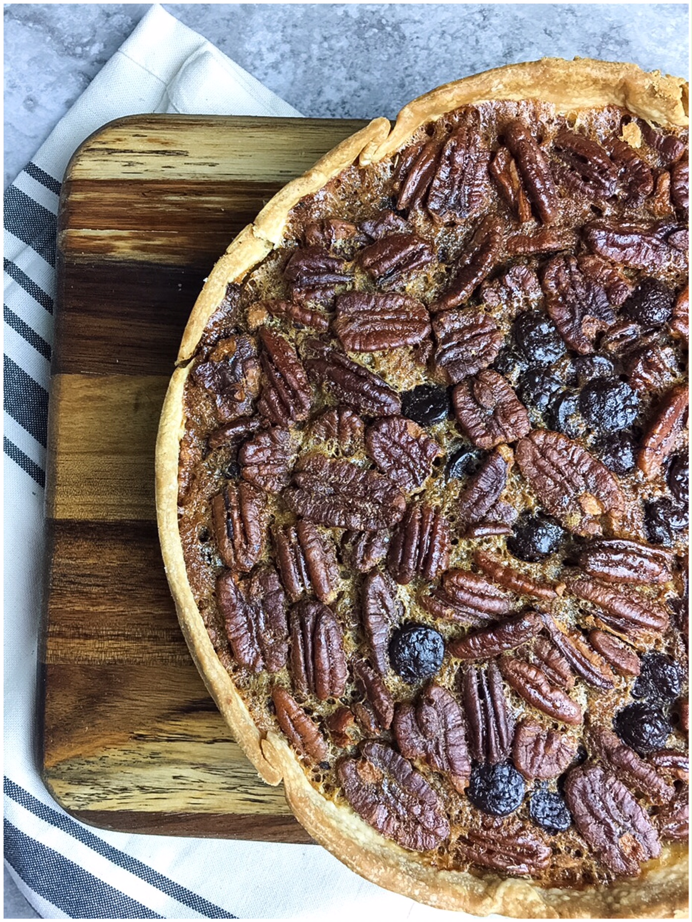 chocolate pecan pie