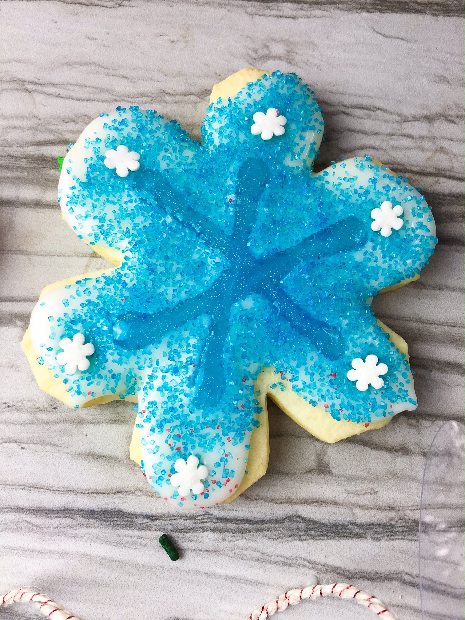 snowflake cookies