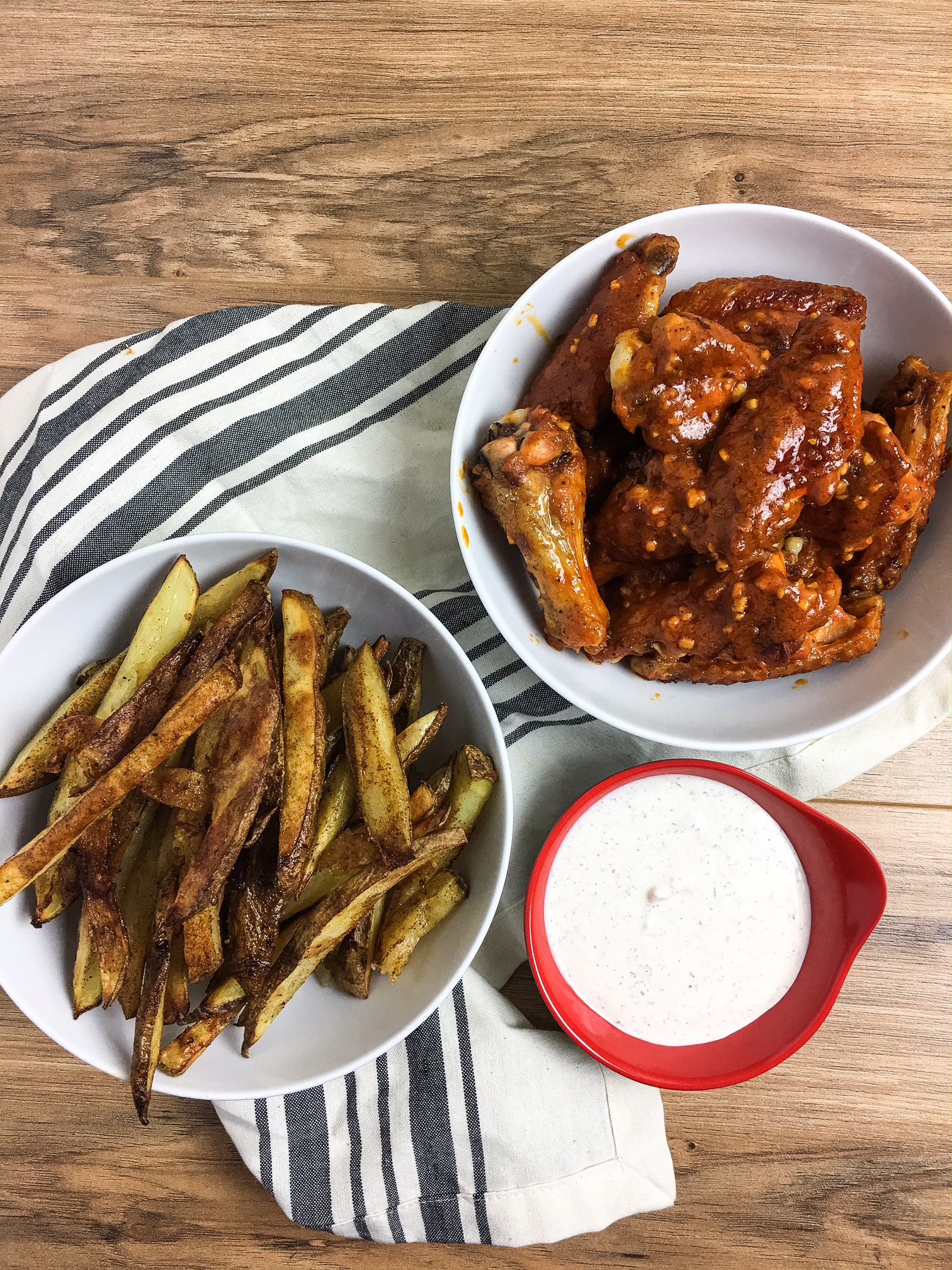 baked chicken wings