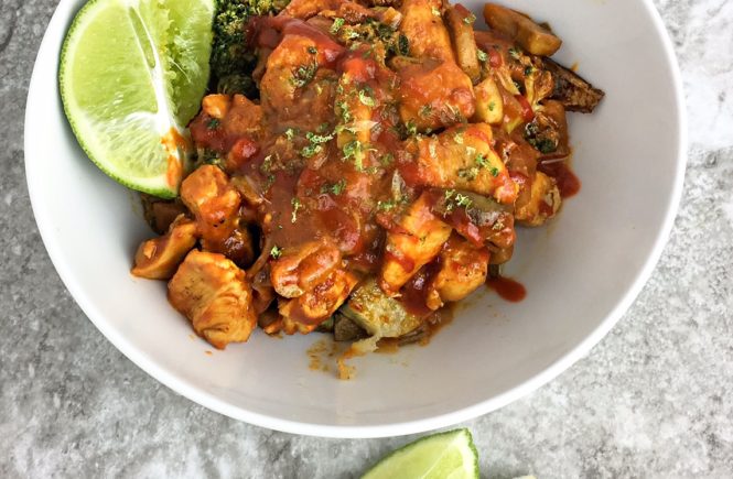 red curry chicken