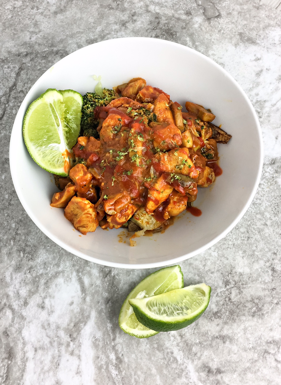 red curry chicken