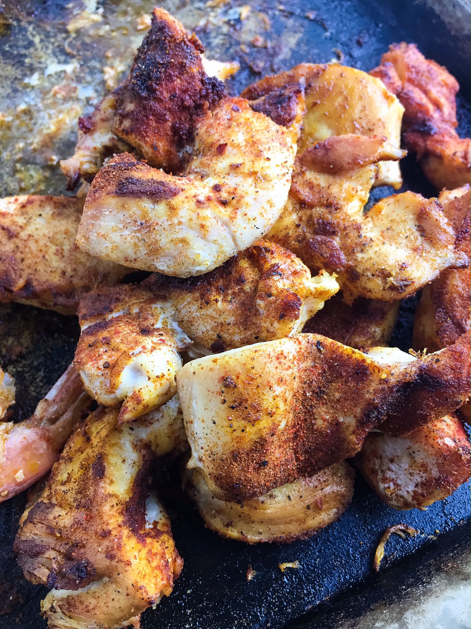 baked harissa chicken