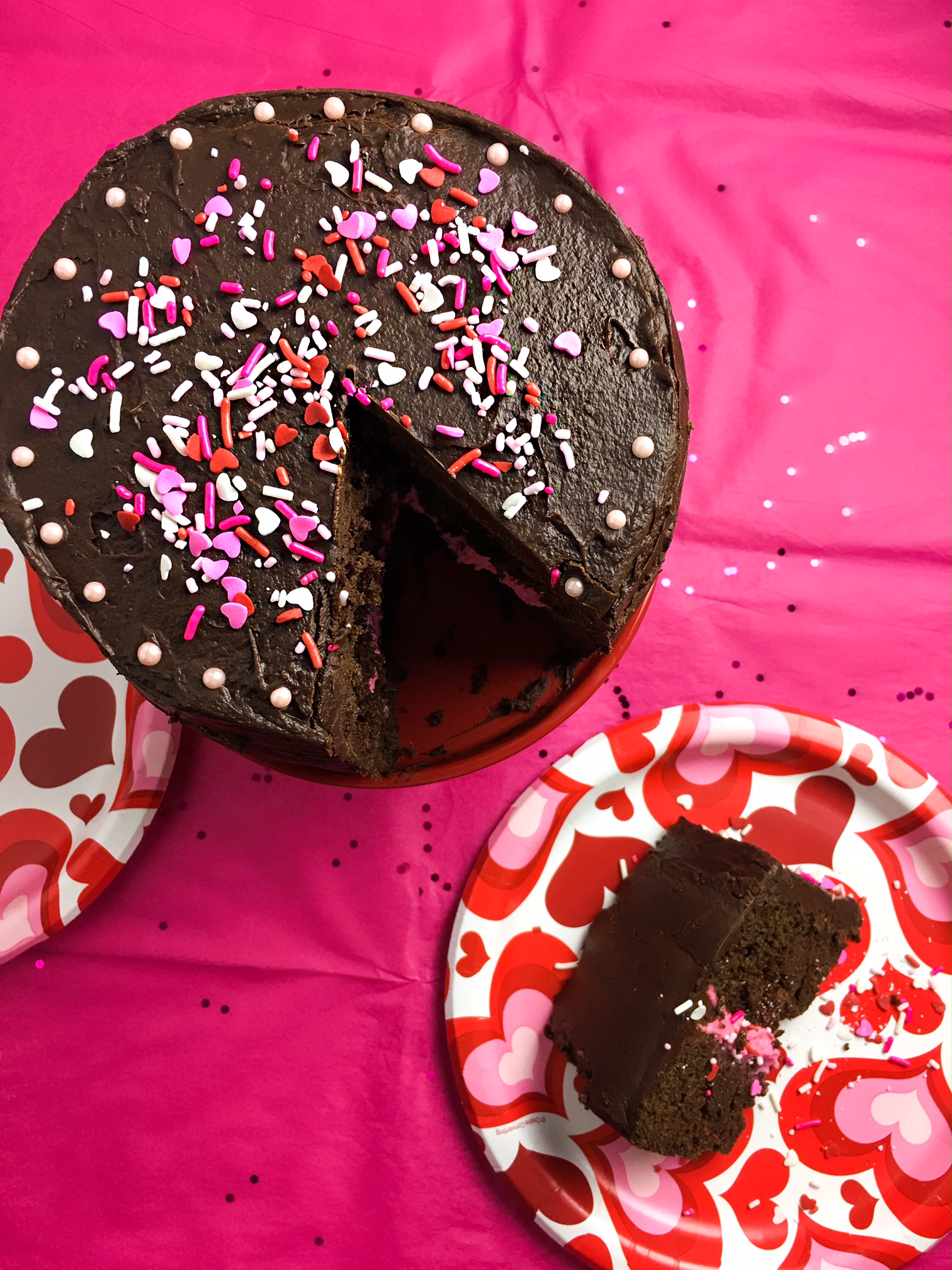 chocolate ganache cake