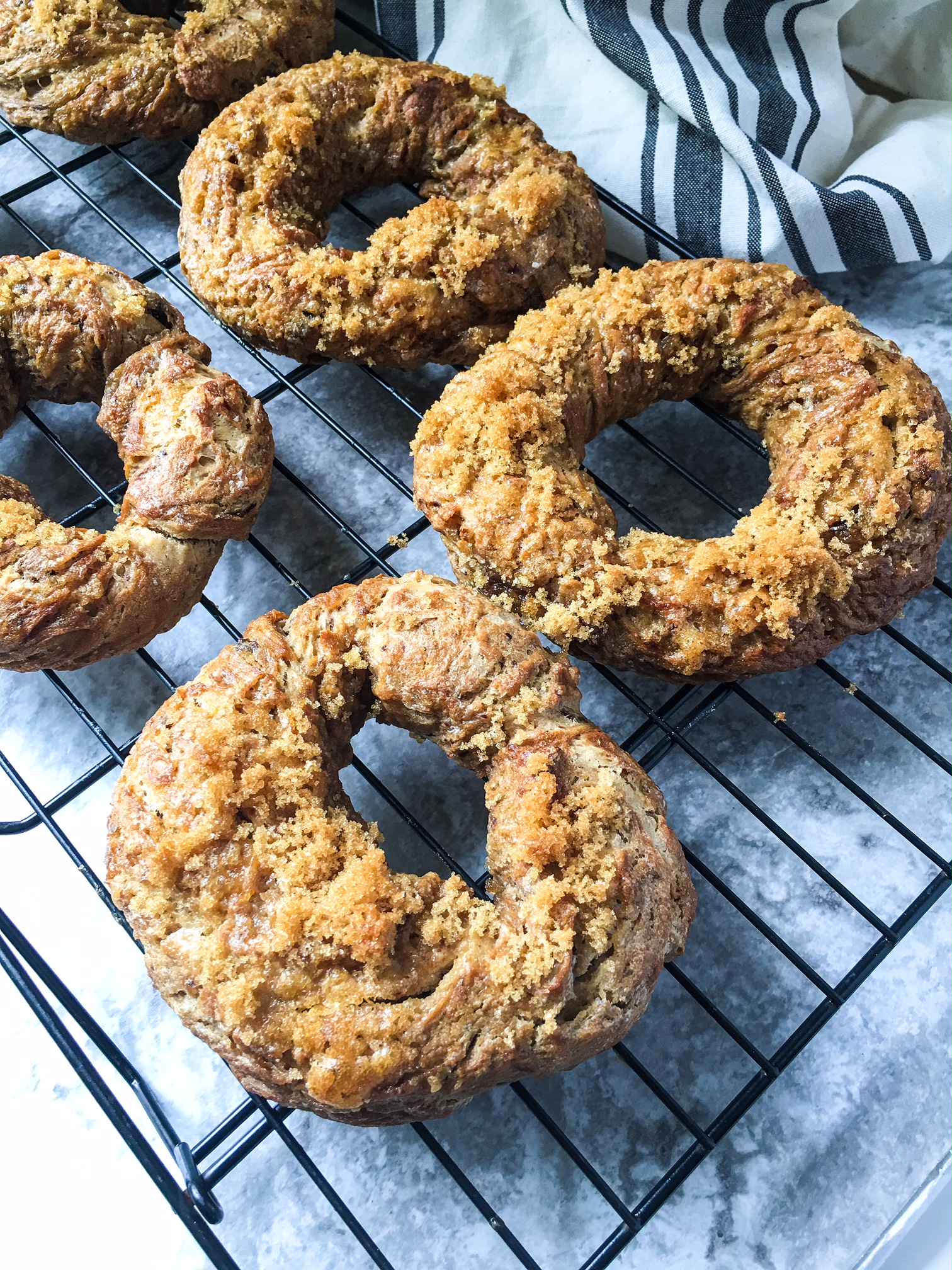 brown sugar raisin bagels