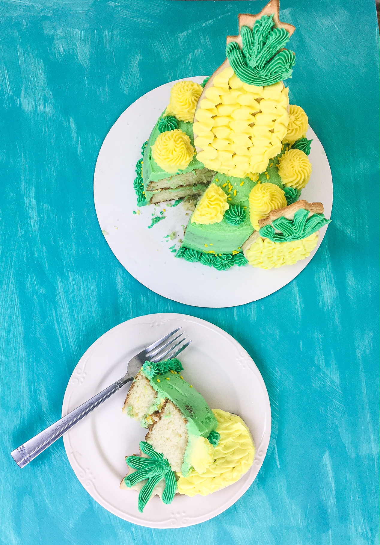 easy caramel pineapple cake