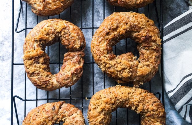 brown sugar raisin bagels