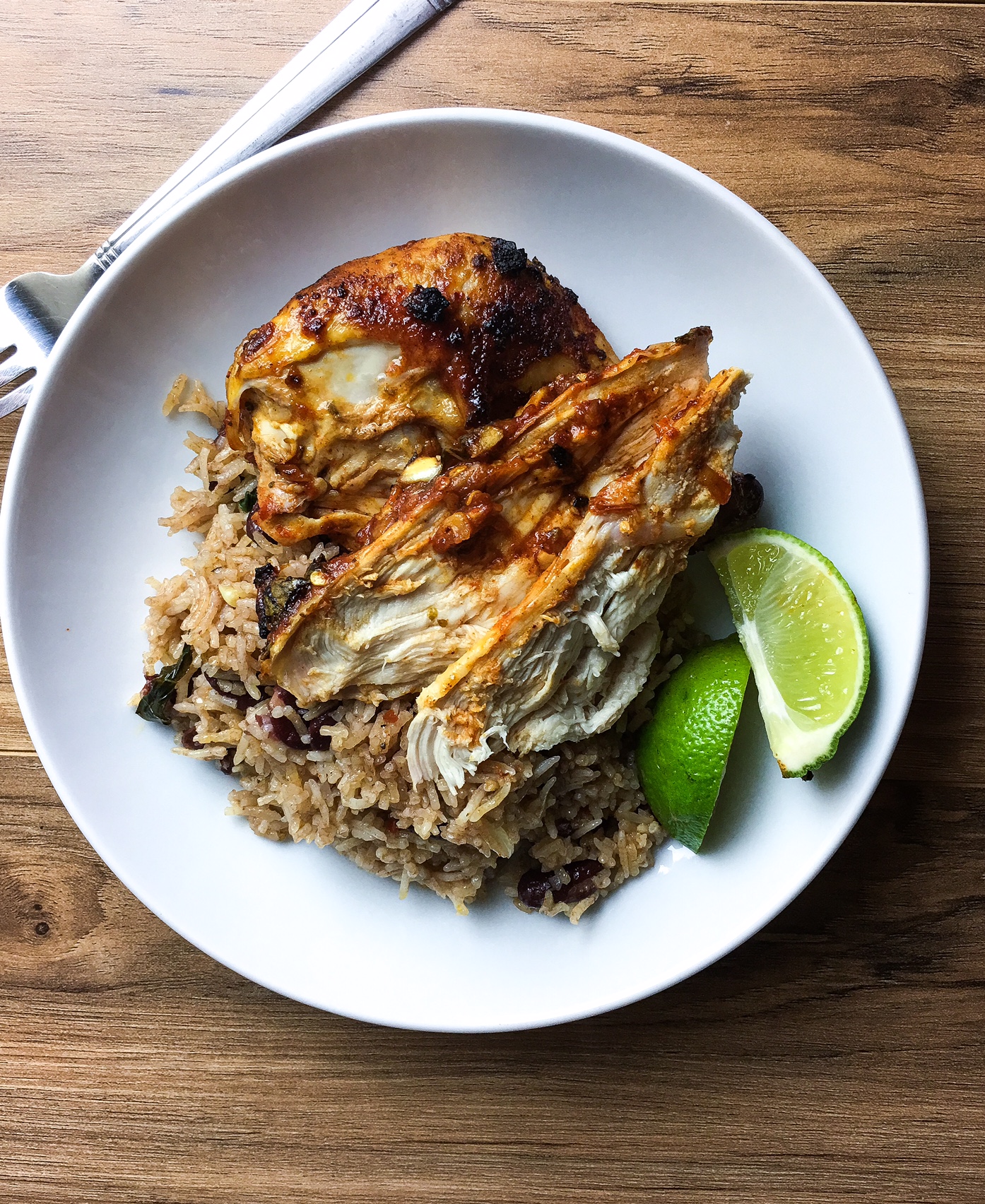 jerk chicken and rice